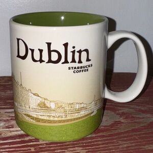 NEW STARBUCKS Global Icon Collector Series 16oz Coffee Mug With SKU DUBLIN